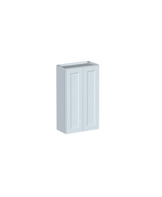 W24" Dove Wall Cabinet with Full Overlay HDF Door for Custom Kitchen or Bathroom