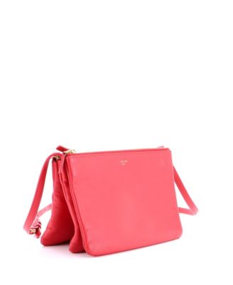 Small Trio Crossbody Bag Leather