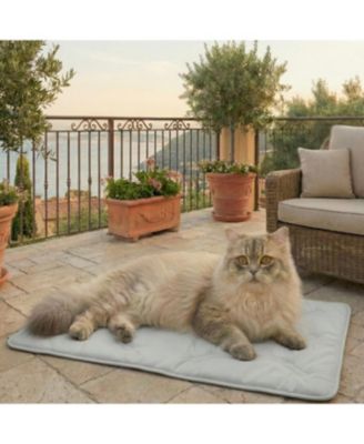 Pet Cooling Mat for Dogs and Cats Soft Breathable Washable Non-slip Crate Pad Summer Chill Bed