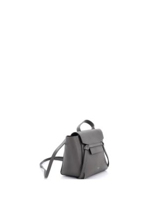 Nano Belt Bag Textured Leather