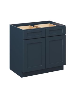 36" Single Base Cabinet with Full Overlay HDF Door and Dovetail Drawer