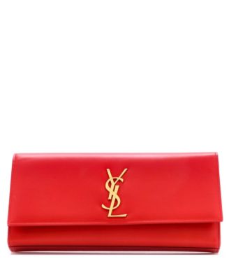 Long Classic Monogram Clutch Leather