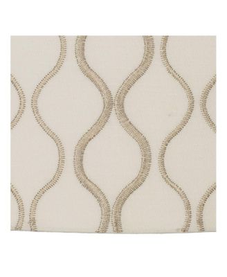 Set of 2 Drum Lamp Shades Embroidered Medium 16" Top x 16" Bottom x 11" High Spider Harp and Finial Fitting