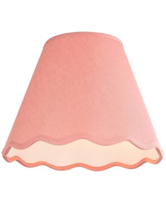Mylie Rose Pink Scallop Empire Shade 6x12x9.5x9