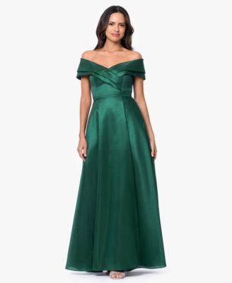 Women's Off-The-Shoulder Sweetheart Neck Ball Gown
