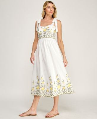 Juniors' & Teen White Dresses | Macy's