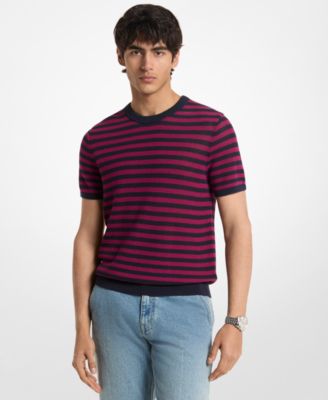 Men's Slim-Fit Crewneck Cotton T-Shirt