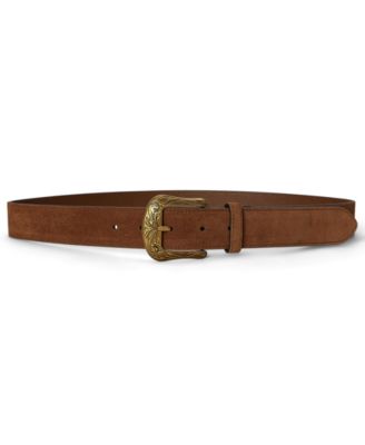 Suede Western Belt    