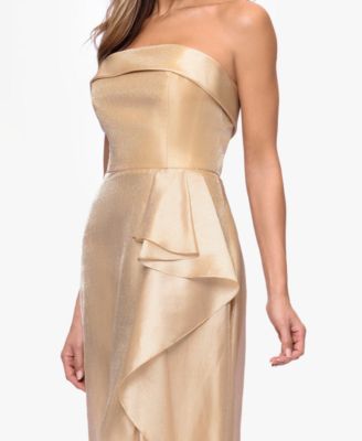slim fit dress slacks Macy Dress Satin Rust main image 1