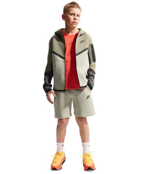Детские Nike Boys' and Girls' 8-20 Sportswear Tech Fleece Full-Zip Hoodie