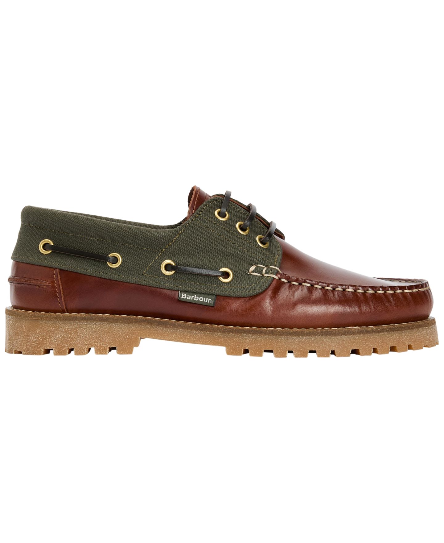 Мужские палубные ботинки Barbour Deck, цвет: Тёмный коричневый — фото 5