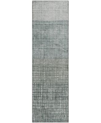 Mayfield Machine Washable AMF1831 2'3" x 7'6" Runner Area Rug