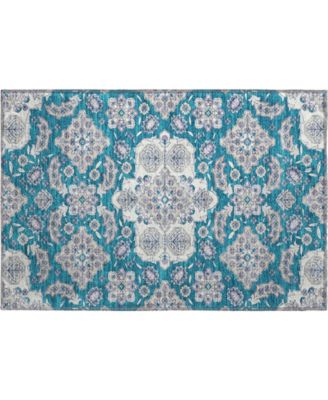Mayfield Machine Washable AMF1853 1'8" x 2'6" Area Rug