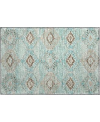 Mayfield Machine Washable AMF1857 1'8" x 2'6" Area Rug