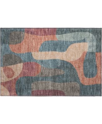 Mayfield Machine Washable AMF1867 1'8" x 2'6" Area Rug