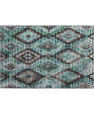 Mayfield Machine Washable AMF1891 1'8" x 2'6" Area Rug