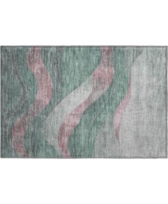 Mayfield Machine Washable AMF1892 1'8" x 2'6" Area Rug