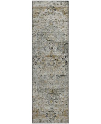 Mayfield Machine Washable AMF1832 2'3" x 7'6" Runner Area Rug