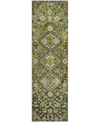 Mayfield Machine Washable AMF1834 2'3" x 7'6" Runner Area Rug