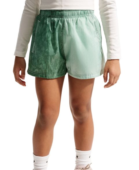 Шорты Nike Sportswear Club Woven Shorts для девочек, цвет: Зелёный