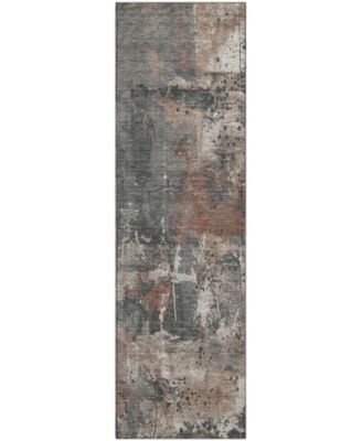 Mayfield Machine Washable AMF1839 2'3" x 7'6" Runner Area Rug
