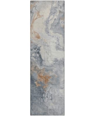 Mayfield Machine Washable AMF1841 2'3" x 7'6" Runner Area Rug