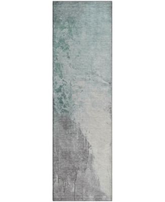 Mayfield Machine Washable AMF1842 2'3" x 7'6" Runner Area Rug