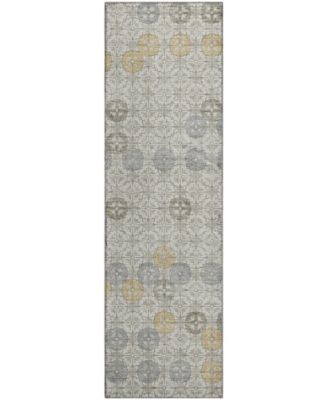 Mayfield Machine Washable AMF1855 2'3" x 7'6" Runner Area Rug