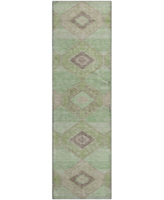 Mayfield Machine Washable AMF1857 2'3" x 7'6" Runner Area Rug