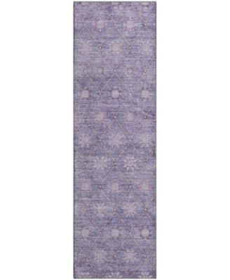 Mayfield Machine Washable AMF1858 2'3" x 7'6" Runner Area Rug