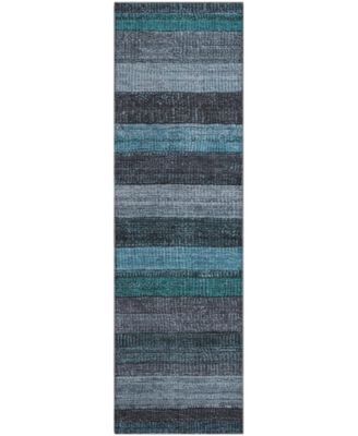 Mayfield Machine Washable AMF1865 2'3" x 7'6" Runner Area Rug