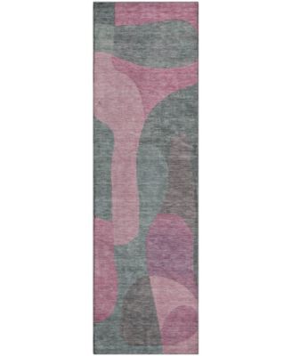 Mayfield Machine Washable AMF1867 2'3" x 7'6" Runner Area Rug