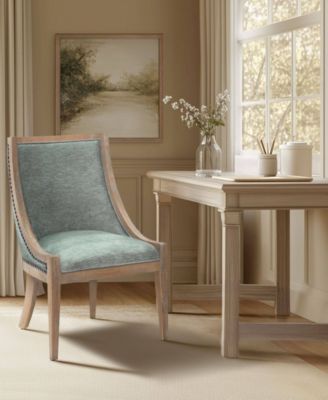 Elmcrest 24" Upholstered Dining Chair with Nailhead Trim