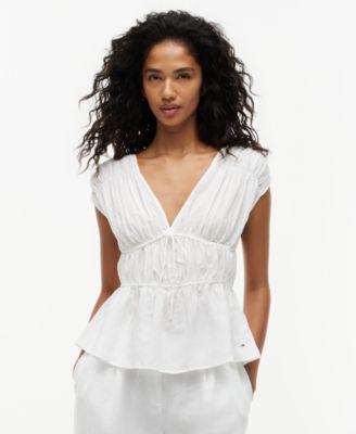 Women's Sleeveless V-Neck Top