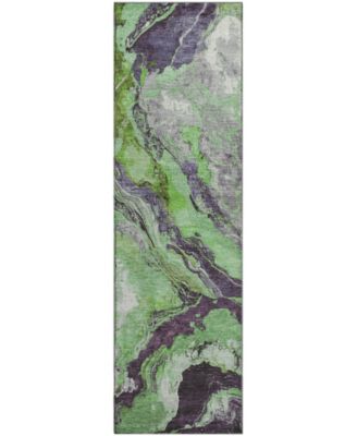 Mayfield Machine Washable AMF1908 2'3" x 7'6" Runner Area Rug