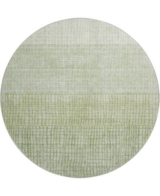 Mayfield Machine Washable AMF1831 8' x 8' Round Area Rug