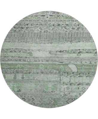 Mayfield Machine Washable AMF1835 8' x 8' Round Area Rug