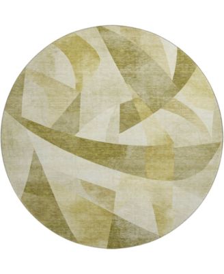 Mayfield Machine Washable AMF1836 8' x 8' Round Area Rug