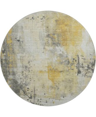 Mayfield Machine Washable AMF1840 8' x 8' Round Area Rug