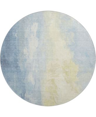 Mayfield Machine Washable AMF1844 8' x 8' Round Area Rug