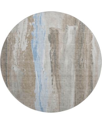 Mayfield Machine Washable AMF1845 8' x 8' Round Area Rug
