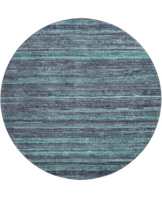 Mayfield Machine Washable AMF1846 8' x 8' Round Area Rug