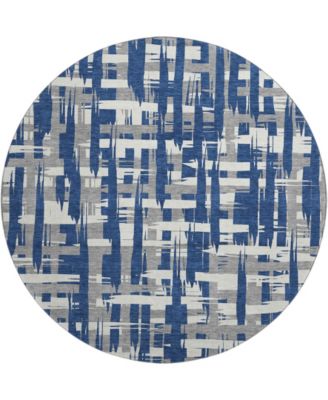 Mayfield Machine Washable AMF1849 8' x 8' Round Area Rug