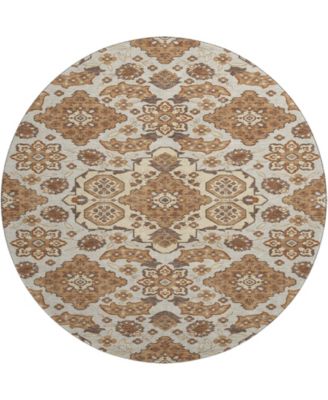 Mayfield Machine Washable AMF1853 8' x 8' Round Area Rug