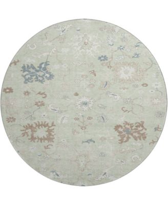 Mayfield Machine Washable AMF1854 8' x 8' Round Area Rug