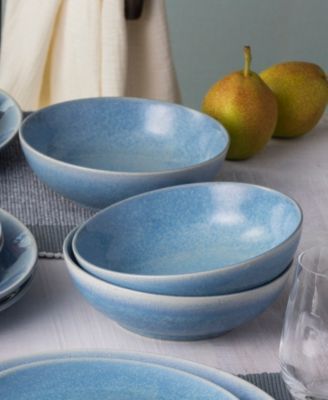 Colorwave Kiln Azure Cereal Bowls, Set of 4