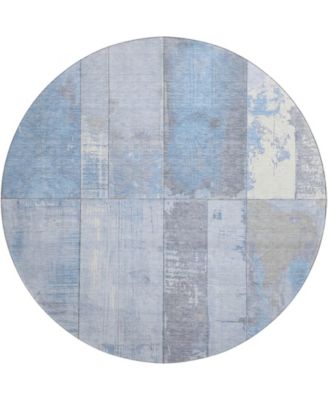 Mayfield Machine Washable AMF1877 8' x 8' Round Area Rug