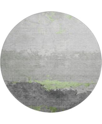 Mayfield Machine Washable AMF1885 8' x 8' Round Area Rug