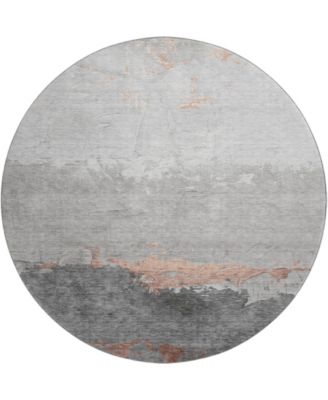 Mayfield Machine Washable AMF1885 8' x 8' Round Area Rug