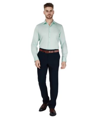 Men's Sateen Slim-Fit Dress Shirt
